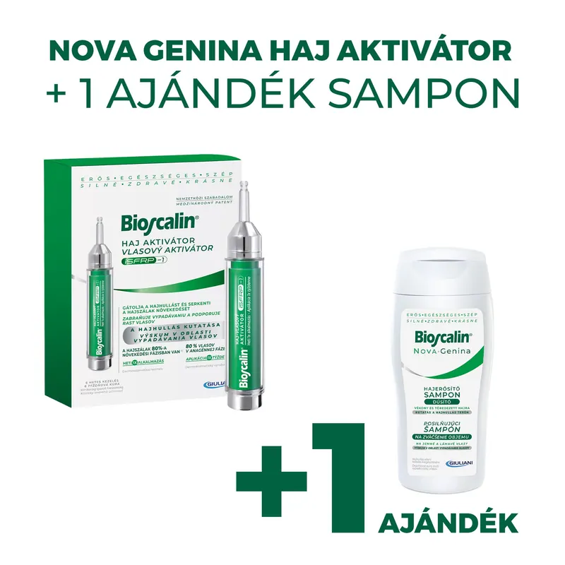 Bioscalin Nova Genina Aktivátor + 1 db ajándék sampon