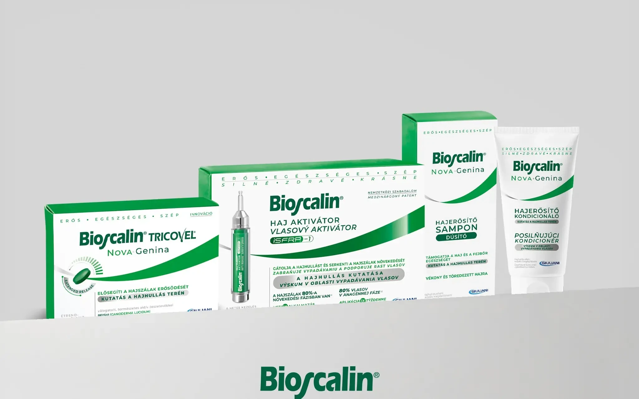 Bioscalin Nova Genina termékcsalád