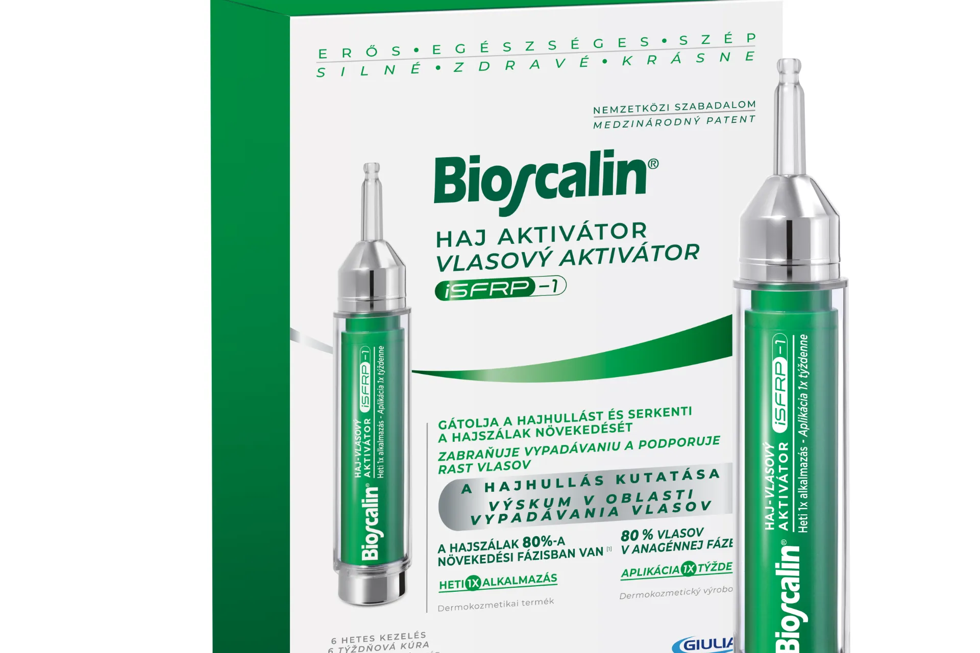 A Bioscalin® i-ON technológia forradalmasítja a hajhullás elleni kezelést