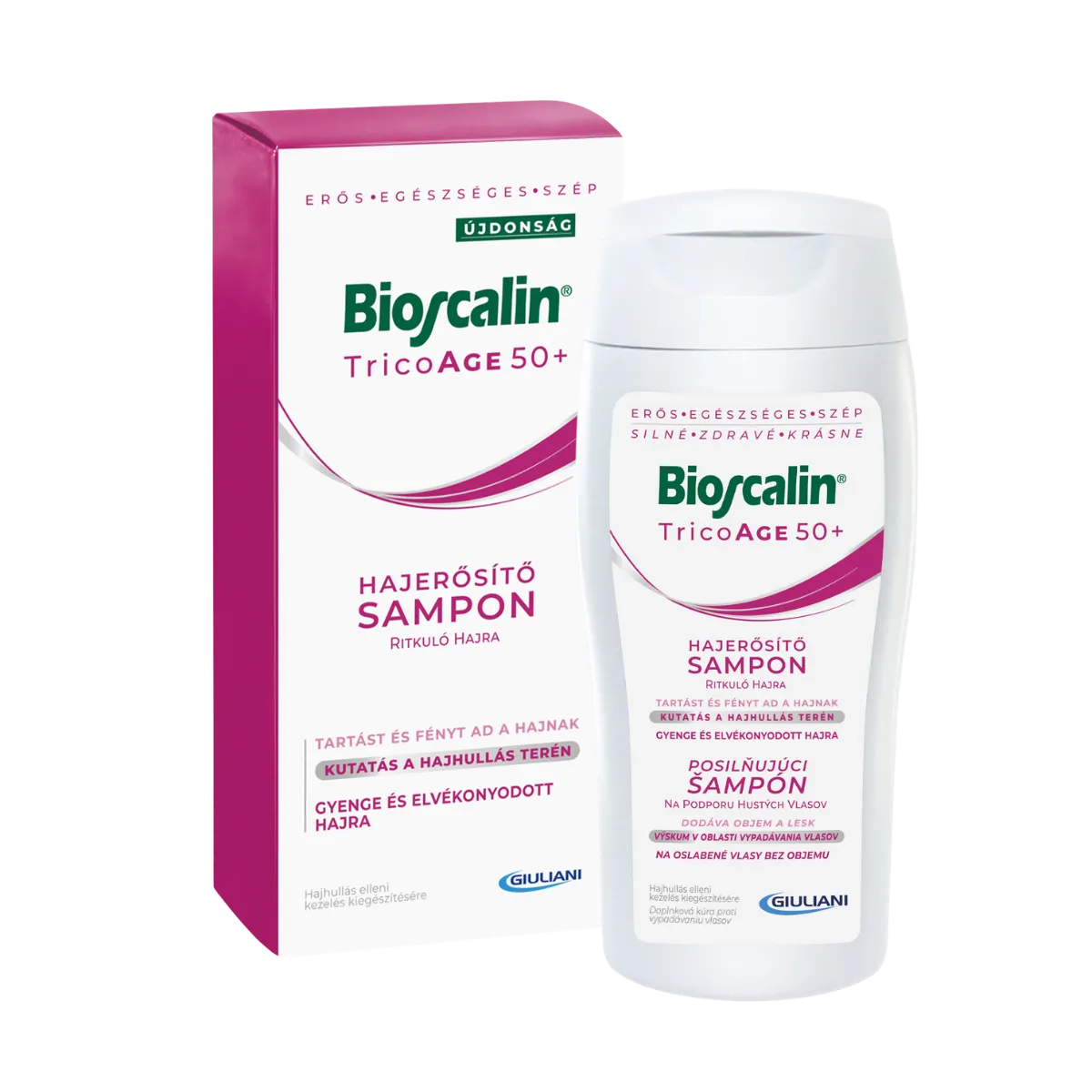 TricoAGE 50+ hajerősítő sampon